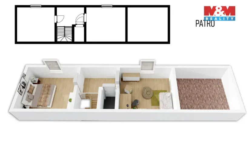 Prodej rodinného domu, Dvůr Králové nad Labem, Nová Tyršova, 113 m2