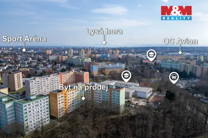 Prodej bytu 3+1, Ostrava - Zábřeh, V Zálomu, 76 m2