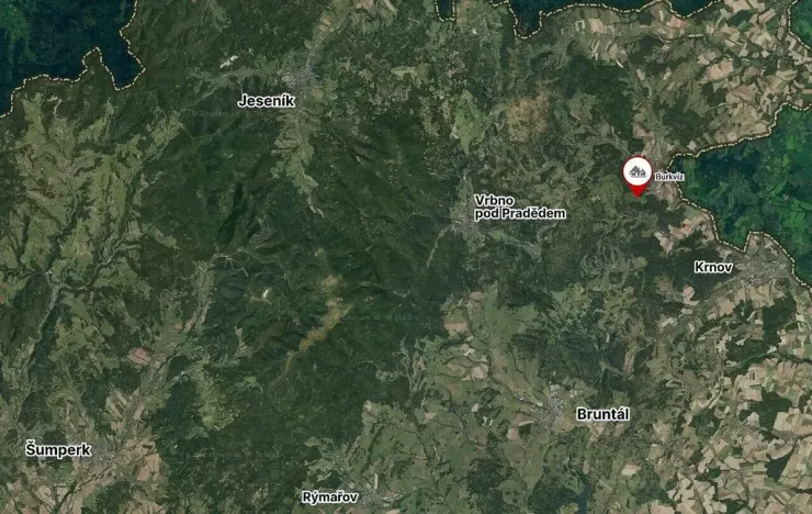 Prodej zahrady, Město Albrechtice - Burkvíz, 694 m2