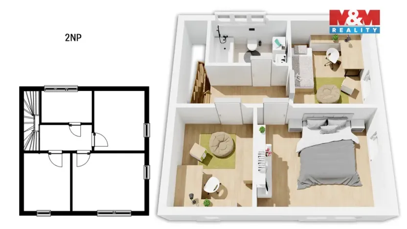Prodej domu na klíč, Květnice, V Zelených, 96 m2