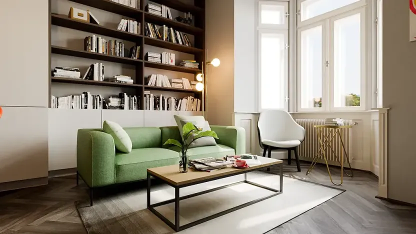 Pronájem bytu 1+kk, Praha, 26 m2