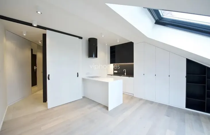 Pronájem bytu 1+kk, Praha - Vinohrady, náměstí Jiřího z Poděbrad, 39 m2