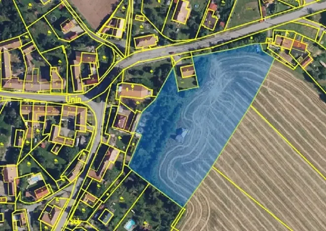 Prodej pozemku pro bydlení, Unín, 11943 m2