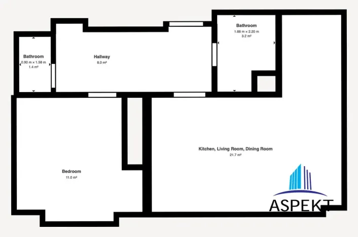 Pronájem bytu 2+kk, Praha - Holešovice, Dělnická, 52 m2