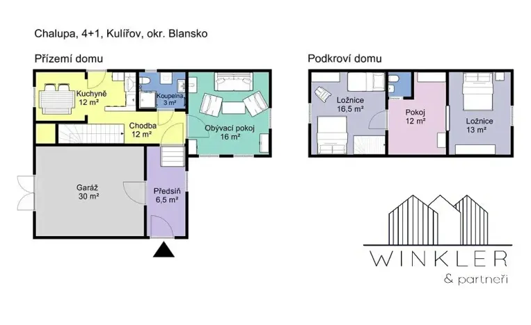 Prodej chalupy, Kulířov, 120 m2