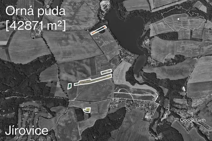 Prodej pole, Bystřice, 42871 m2