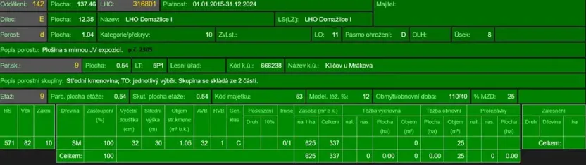Prodej lesa, Mrákov, 34704 m2
