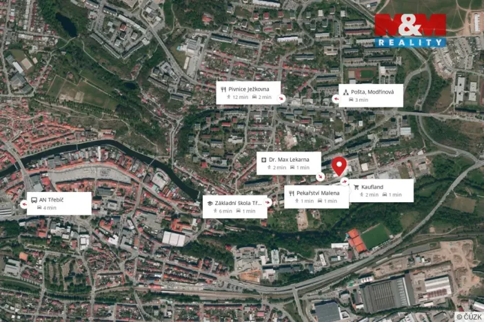 Prodej obchodního prostoru, Třebíč - Nové Město, Brněnská, 293 m2