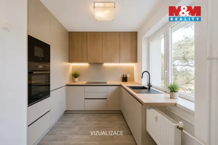Prodej bytu 2+kk, Žďár nad Sázavou - Žďár nad Sázavou 4, Wolkerova, 70 m2