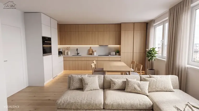 Prodej bytu 4+kk, Praha - Troja, Lublinská, 80 m2