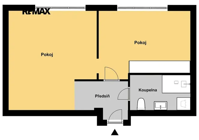 Pronájem bytu 2+kk, Praha - Hodkovičky, Večerní, 46 m2