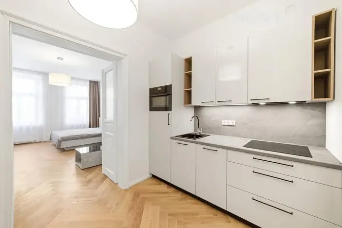 Pronájem bytu 2+kk, Praha - Vinohrady, Velehradská, 44 m2