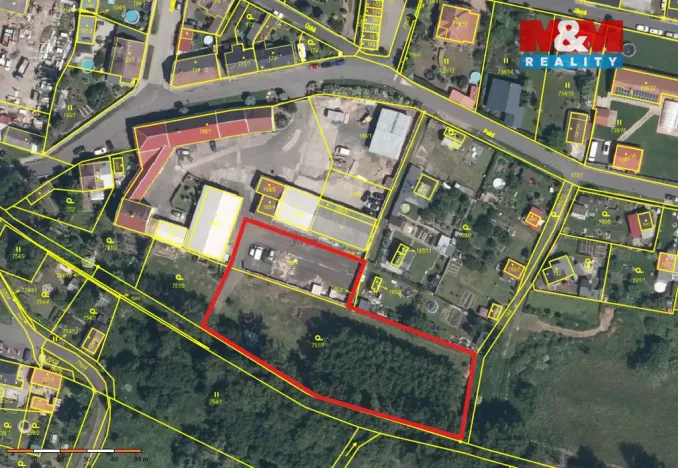 Prodej pozemku pro bydlení, Otvice, Polní, 4112 m2