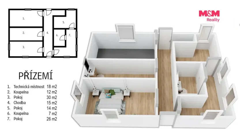 Prodej rodinného domu, Heřmaničky - Arnoštovice, 195 m2