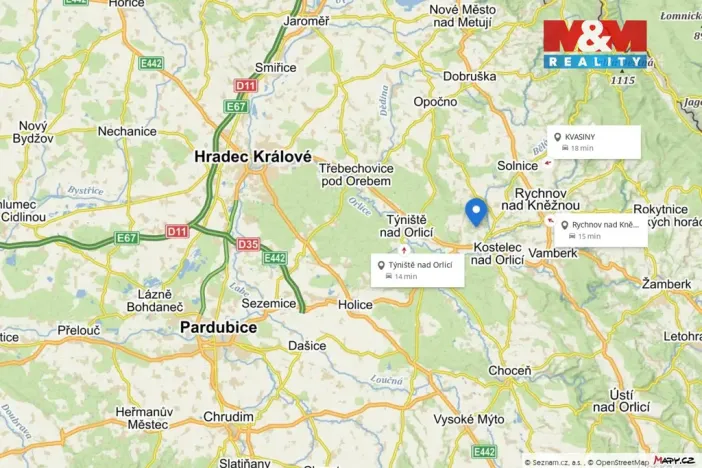 Prodej pozemku pro bydlení, Hřibiny-Ledská - Ledská, 1540 m2