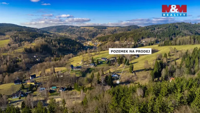 Prodej louky, Janov nad Nisou - Loučná nad Nisou, 6847 m2