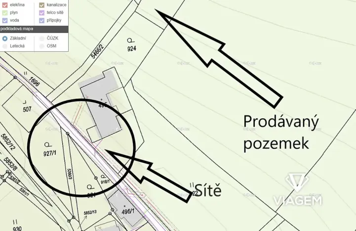 Prodej pole, Mikulášovice, 2482 m2