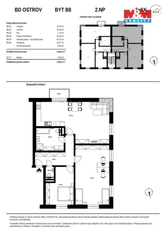 Prodej bytu 3+kk, Ostrov, Hlavní třída, 120 m2