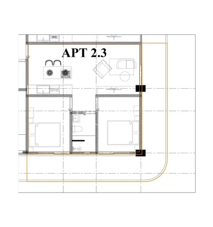 Prodej bytu 3+kk, Kerobokan, Indonésie, 46 m2