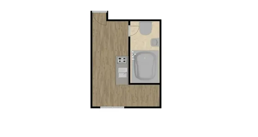 Pronájem bytu 1+kk, Praha - Košíře, Pod Kavalírkou, 16 m2