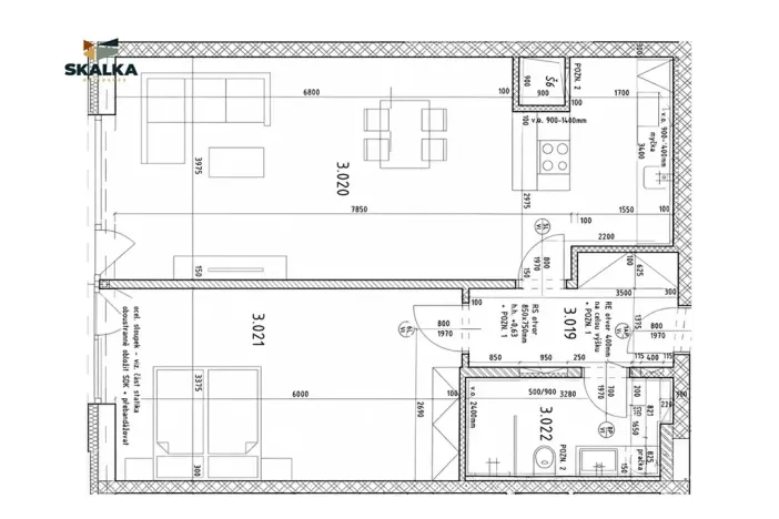 Prodej bytu 2+kk, Železná Ruda, Klatovská, 72 m2