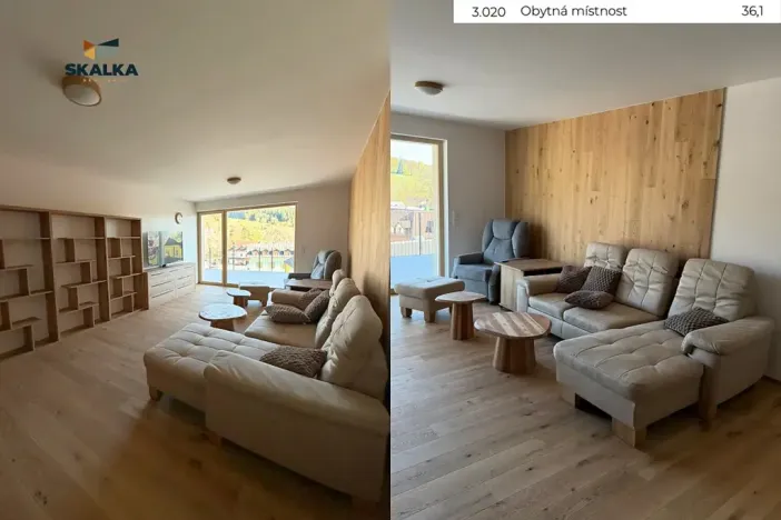 Prodej bytu 2+kk, Železná Ruda, Klatovská, 72 m2