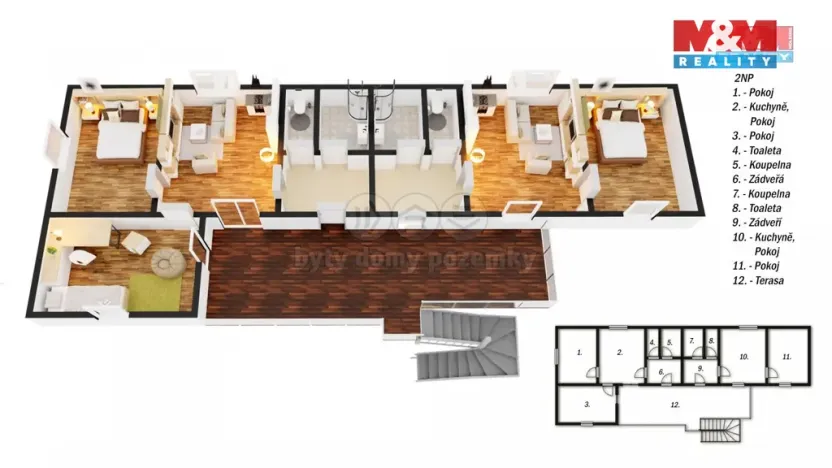 Prodej rodinného domu, Lázně Bohdaneč, Škroupova, 202 m2
