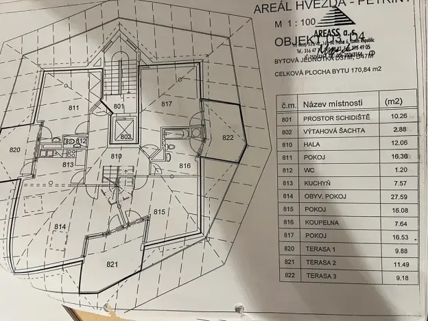 Prodej bytu 4+kk, Praha - Veleslavín, Křenova, 170 m2