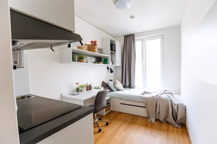 Pronájem bytu 1+kk, Praha - Holešovice, Na zátorách, 15 m2