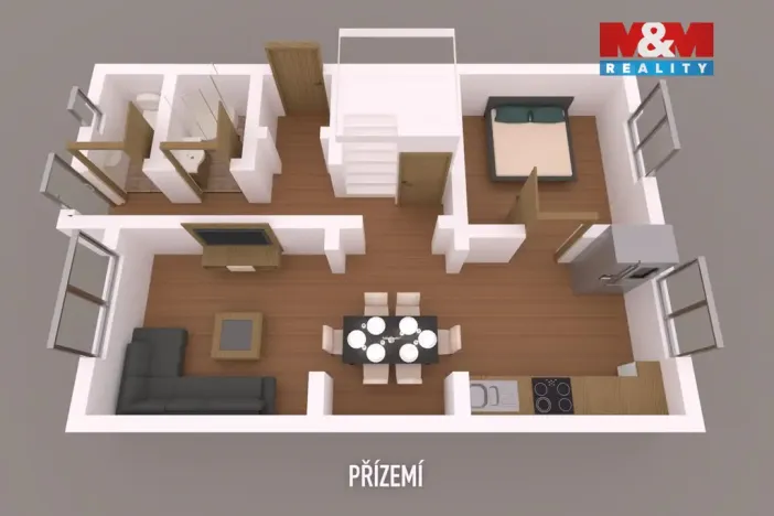 Prodej rodinného domu, Praha - Braník, Zapadlá, 200 m2