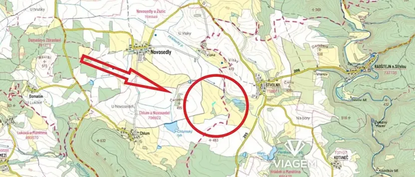 Prodej pole, Pšov, 5000 m2