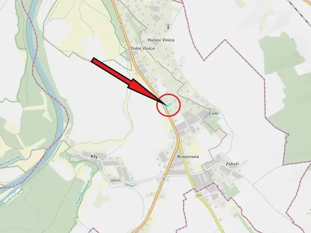 Prodej podílu rodinného domu, Kly, 33 m2