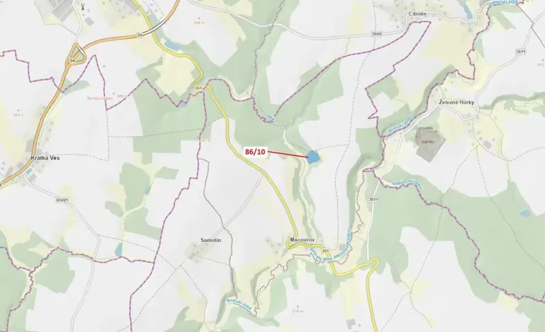 Dražba lesa, Žižkovo Pole, 12727 m2