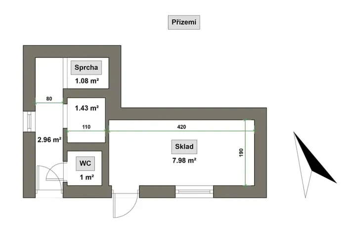 Prodej chaty, Jasenná, 50 m2