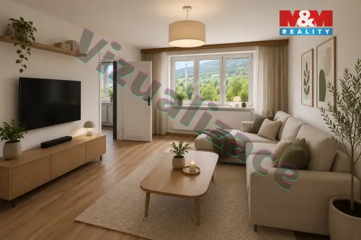 Pronájem bytu 2+1, Prachatice - Prachatice II, Ševčíkova, 64 m2