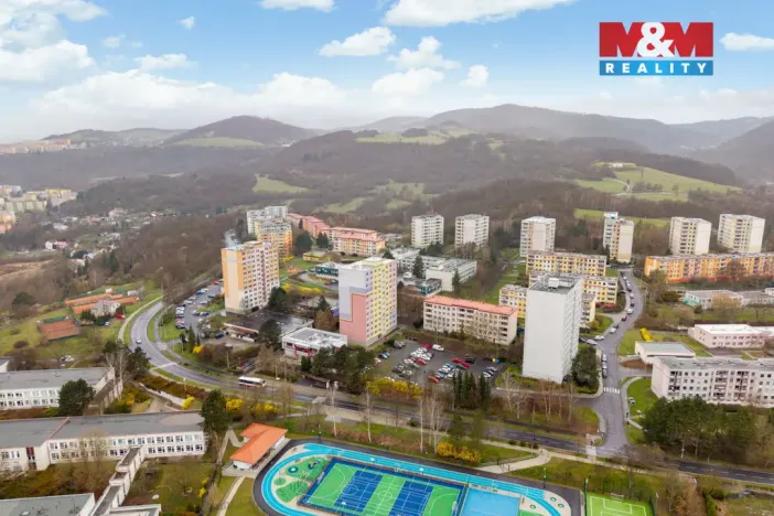 Pronájem bytu 1+1, Ústí nad Labem - Krásné Březno, Rozcestí, 41 m2