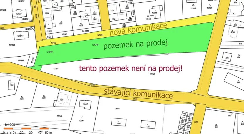 Prodej pozemku pro bydlení, Kladno, Jar. Seiferta, 4912 m2