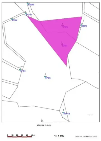 Prodej podílu lesa, Postřelmůvek, 5208 m2