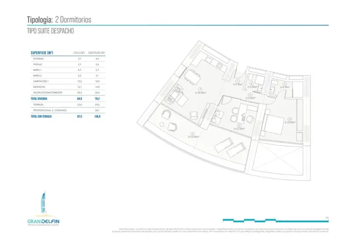 Prodej bytu 3+kk, Benidorm, Španělsko, 124 m2