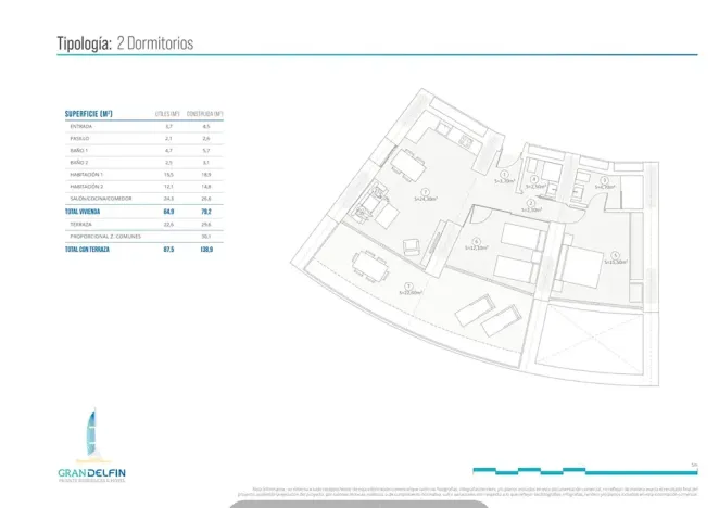 Prodej bytu 3+kk, Benidorm, Španělsko, 124 m2