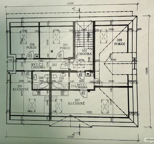 Pronájem bytu 2+kk, Bučovice, Ždánská, 42 m2