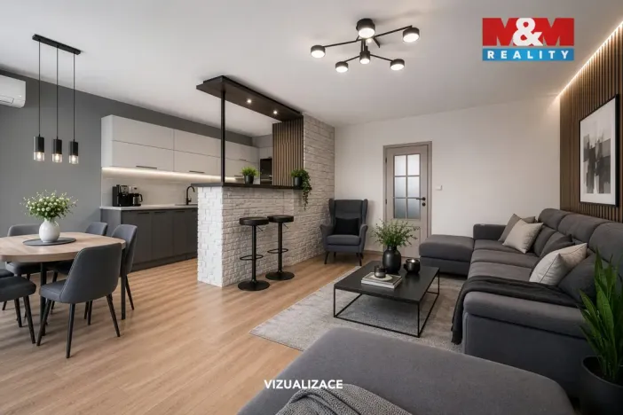 Prodej bytu 3+kk, Praha - Chodov, Mokrá, 73 m2