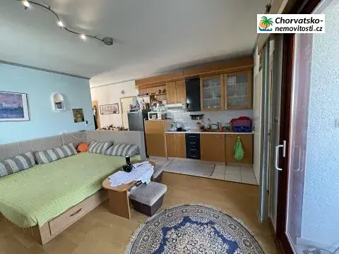 Prodej bytu 2+kk, Malinska, Chorvatsko, 47 m2
