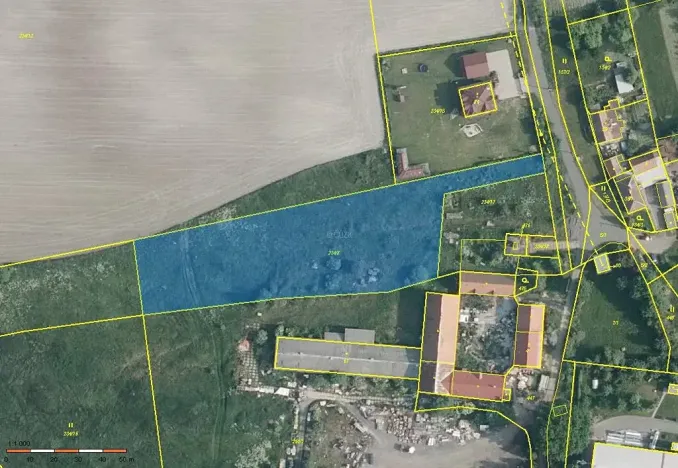 Prodej komerčního pozemku, Třebeň, 5141 m2