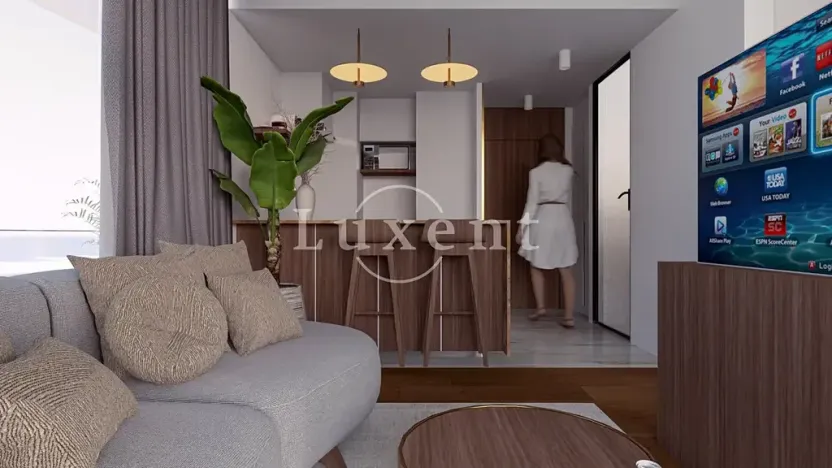 Prodej bytu 1+kk, Taqah, Omán, 46 m2