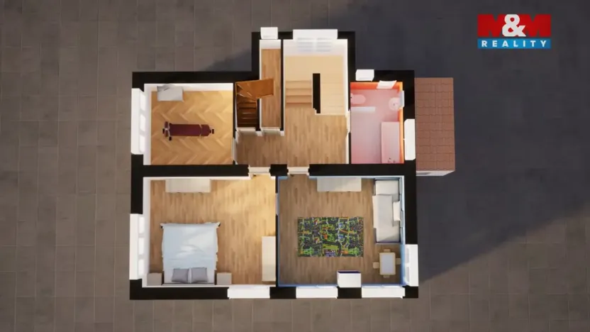 Prodej rodinného domu, Kralupy nad Vltavou - Lobeček, Alšova, 126 m2