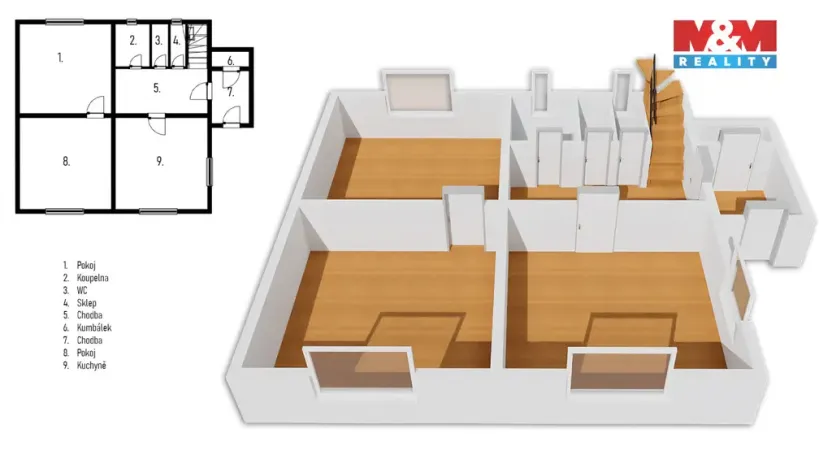 Prodej rodinného domu, Chotěboř, Sportovní, 200 m2