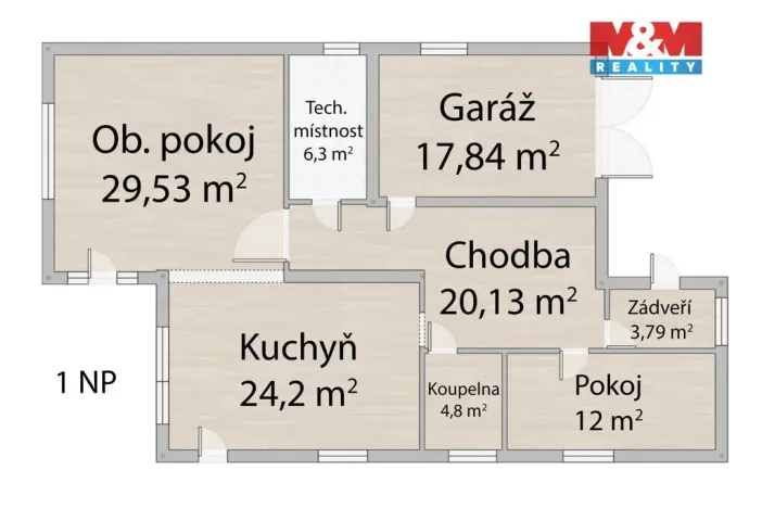 Prodej rodinného domu, Zruč-Senec - Senec, Sportovní, 185 m2