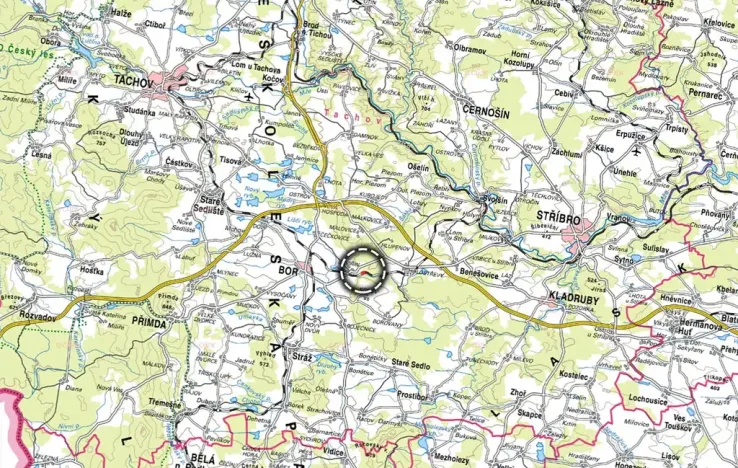 Prodej louky, Bor, 4514 m2