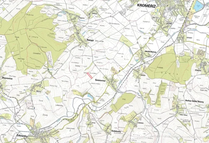 Prodej pole, Šelešovice, 4997 m2